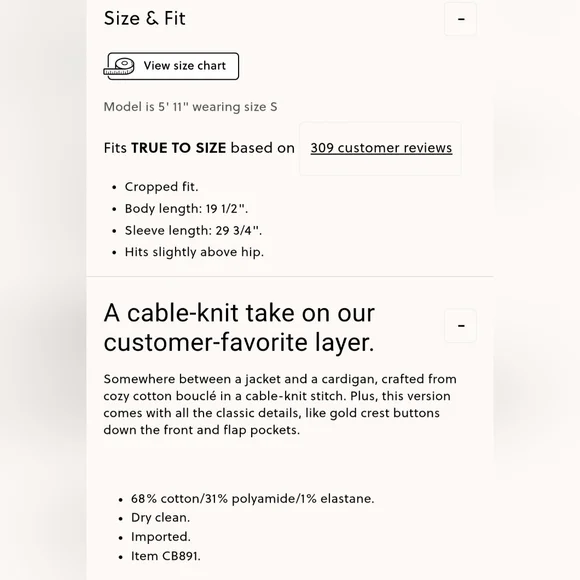 NWT JCREW Odette Cable-Knit Lady Sweater in Cotton Blend Bouclé - Picture 2 of 6